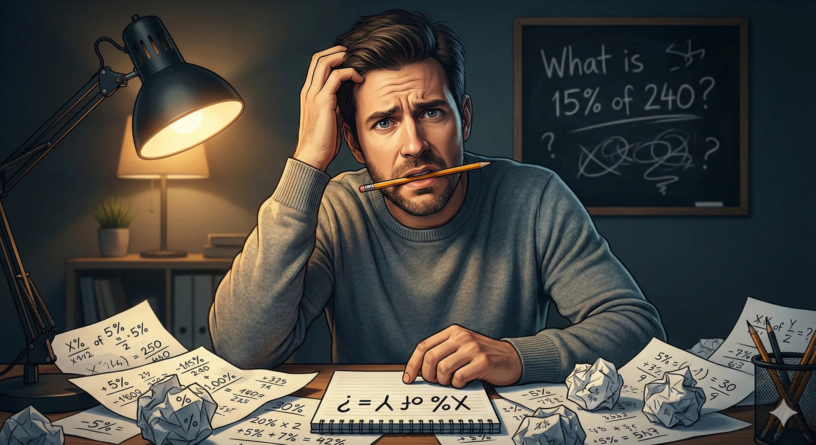 Hvernig á að reikna prósentu: Einföld leiðbeining með dæmum